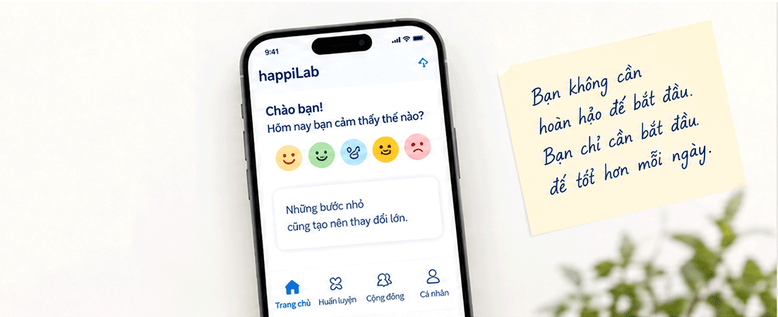 happiLab Free — Ứng dụng thực hành hàng ngày